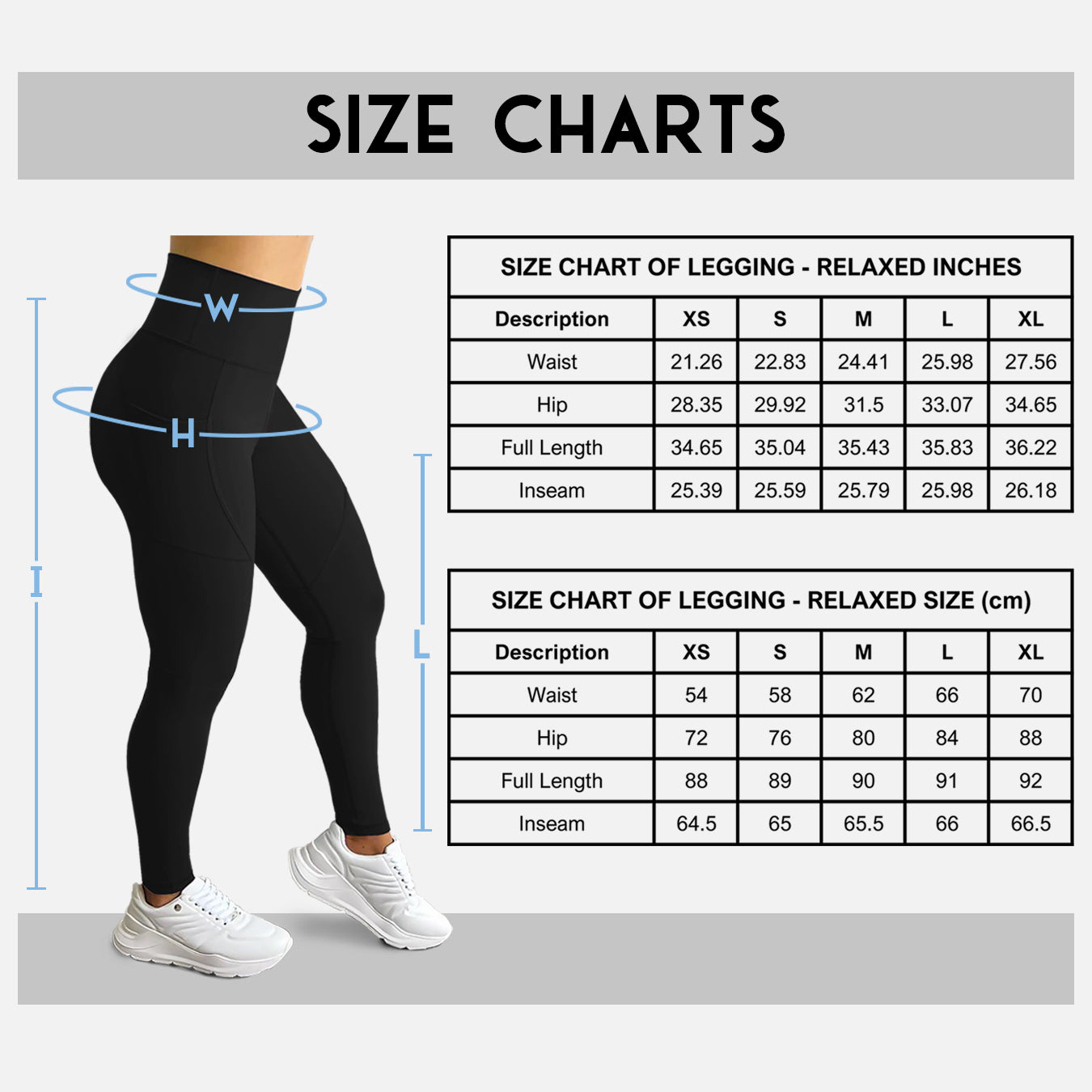 High waist pockets leggings